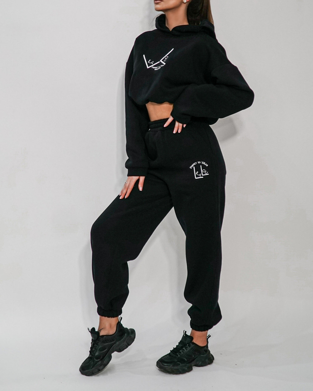 MICHOS tracksuit black