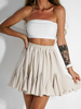 CLOCHE skirt light beige