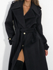 LE LONG coat black