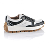 LILA LOU white and black sneakers