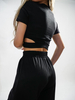 BLUE IVY black set