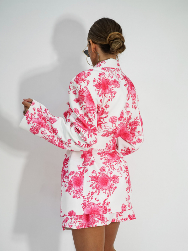 Jacket ABOUT YOU white and pink