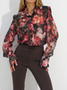 CAMILLA shirt pink flowers