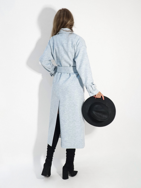 Płaszcz CITY jasny szary