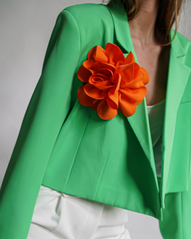 DATE NIGHT green jacket