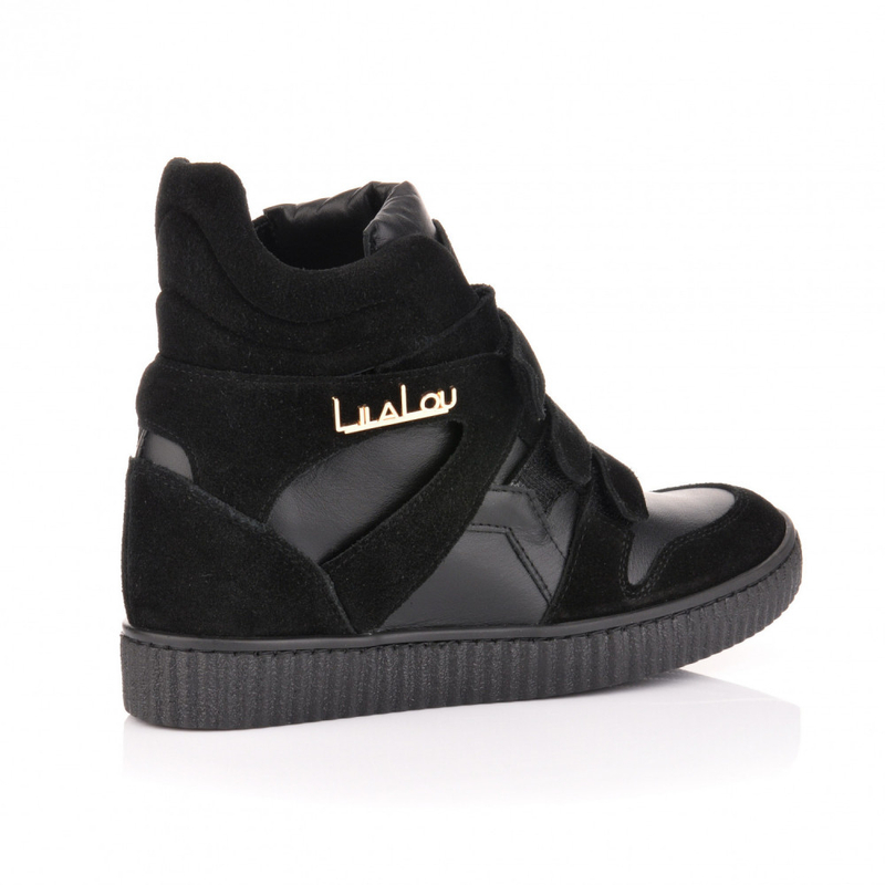 LILA LOU black sneakers
