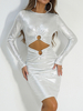 MEGI silver dress