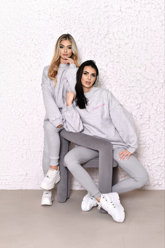 HYPNOTIZED ME grey leggings