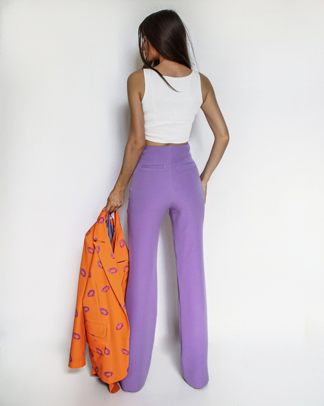 BELL bell bottoms purple