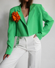 DATE NIGHT green jacket