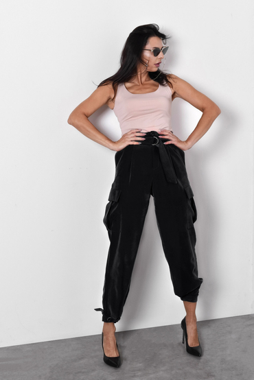 BAY combat pants black