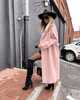 CITY coat dirty pink