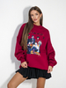FRIENDS sweatshirt maroon