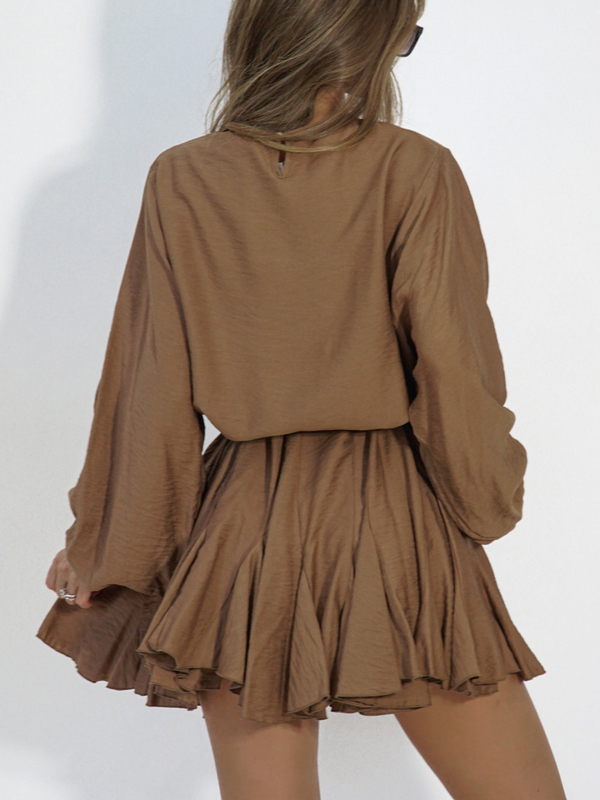 TULUZA brown dress