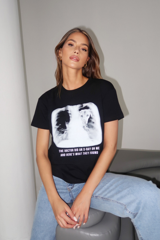 T-shirt DOG czarny