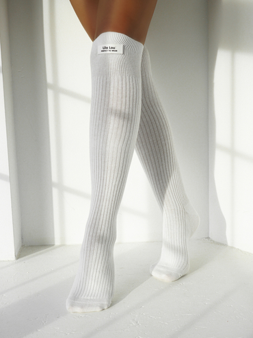 LILA LOU socks white