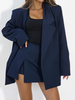 FIORE skirt-shorts navy blue