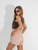 RUBY nude sweat shorts