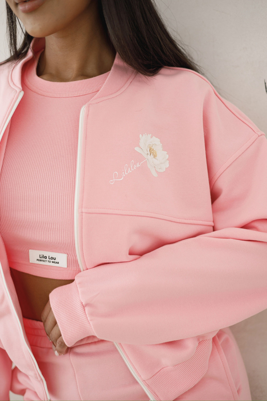 KIM tracksuit dark pink