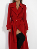 LE LONG coat red
