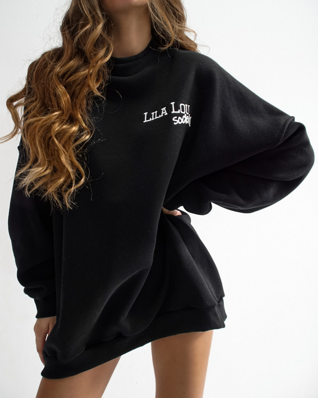 SOCIETY sweatshirt black