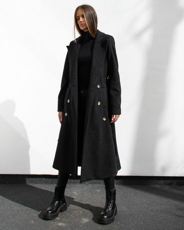 Coat ONE THE WAY Black