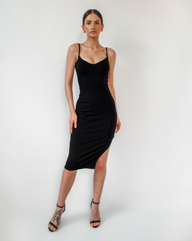 MIDI BLACK Dress