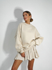 LUCKY sweatshirt light beige