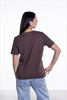LL t-shirt chocolate embroidery