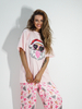T-shirt SANTA pink