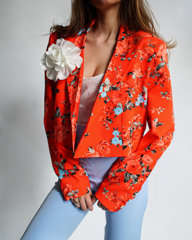 DATE NIGHT flower jacket