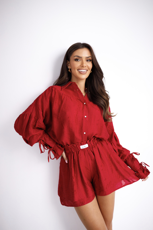 Set LENKA maroon