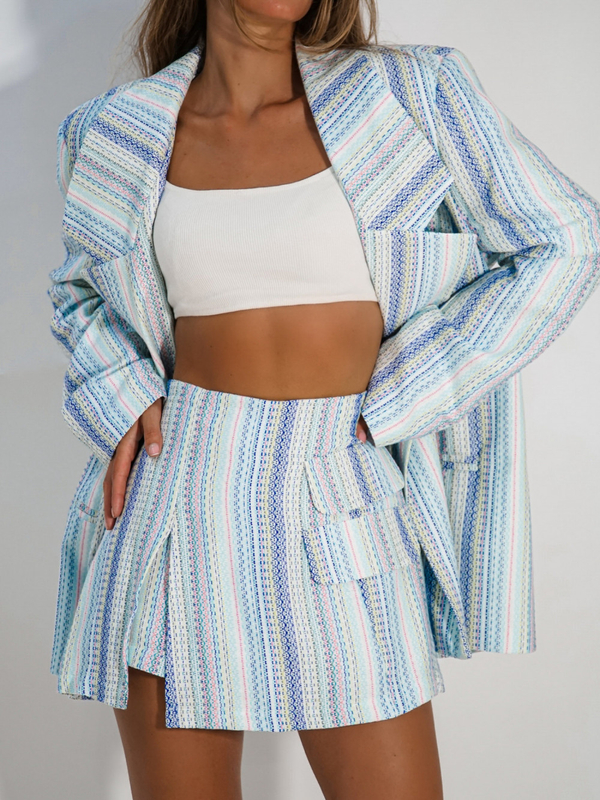 Skirt-shorts FOR YOU stripes