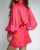 ROSE PINK-ORANGE skirt-shorts