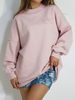 LUCKY sweatshirt dirty pink