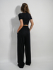 BLUE IVY black set