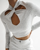 Top HOT IN HERE grey
