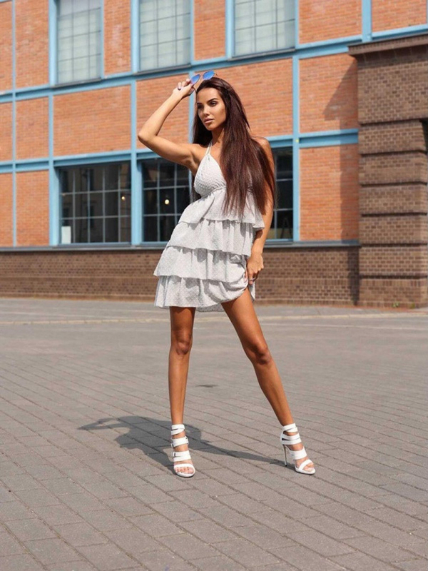 VEGAS Dress Grey
