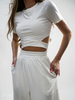 BLUE IVY white set