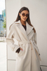 Coat LE LONG ecru