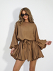 TULUZA brown dress