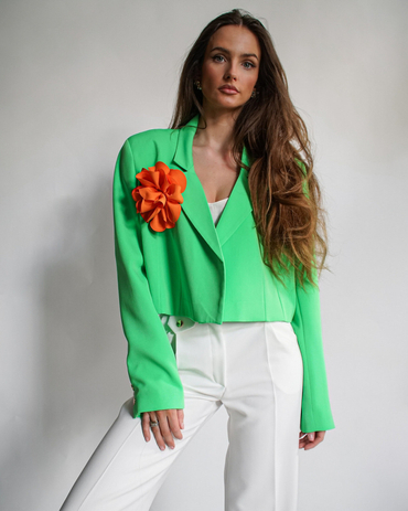 DATE NIGHT green jacket