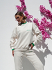 POLI tracksuit beige and green