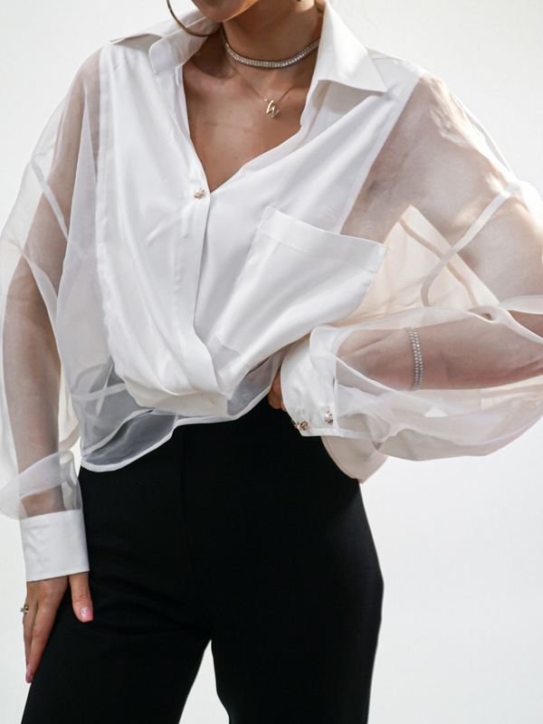 DIVA shirt white