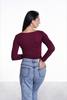 MARTII blouse plum