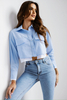 AGNES blue shirt
