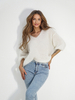 Sweter MAGGIE biały
