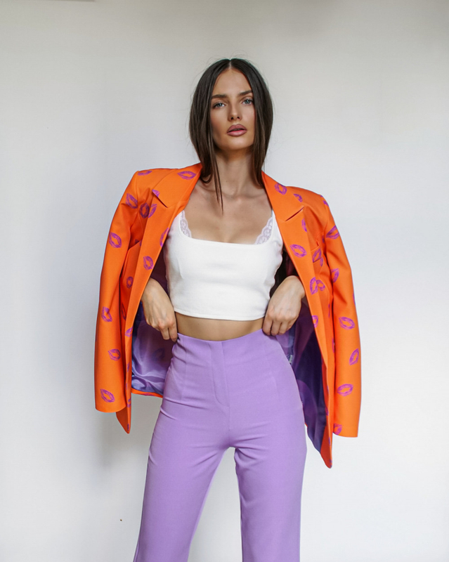 BELL bell bottoms purple