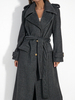 LE LONG coat graphite