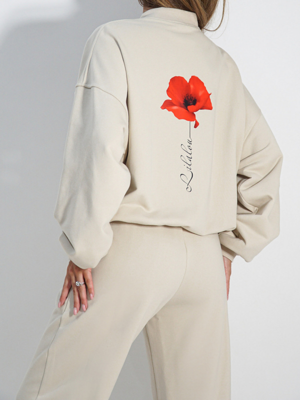 KIM beige tracksuit